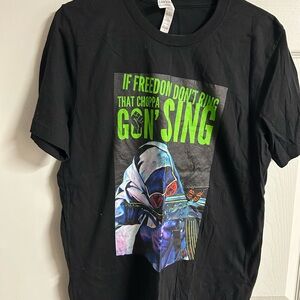 Black Graphic T-Shirt